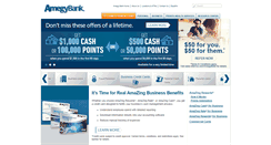 Desktop Screenshot of amegybank.com